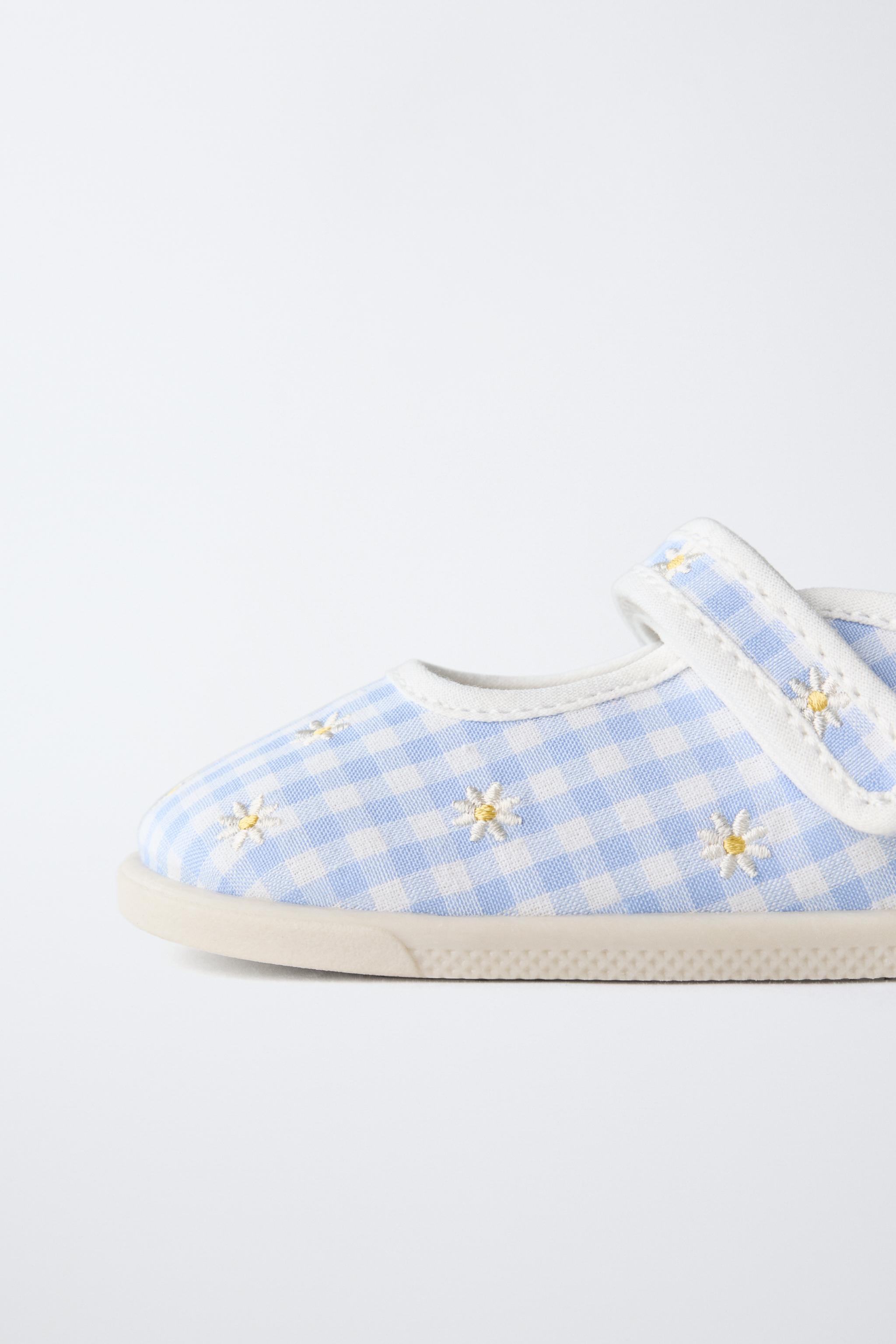 EMBROIDERED BAREFOOT MARY JANES